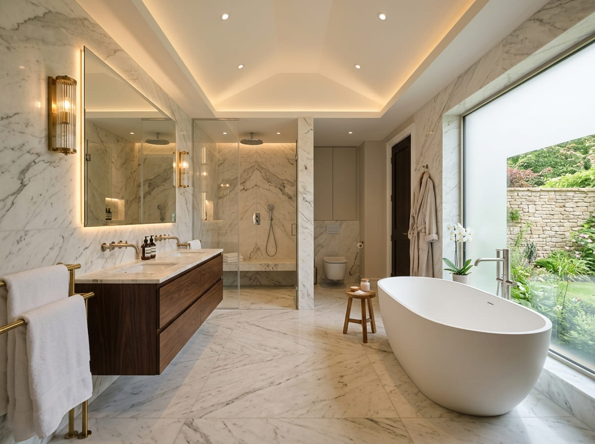 Custom Bathroom Renovation in Danbury