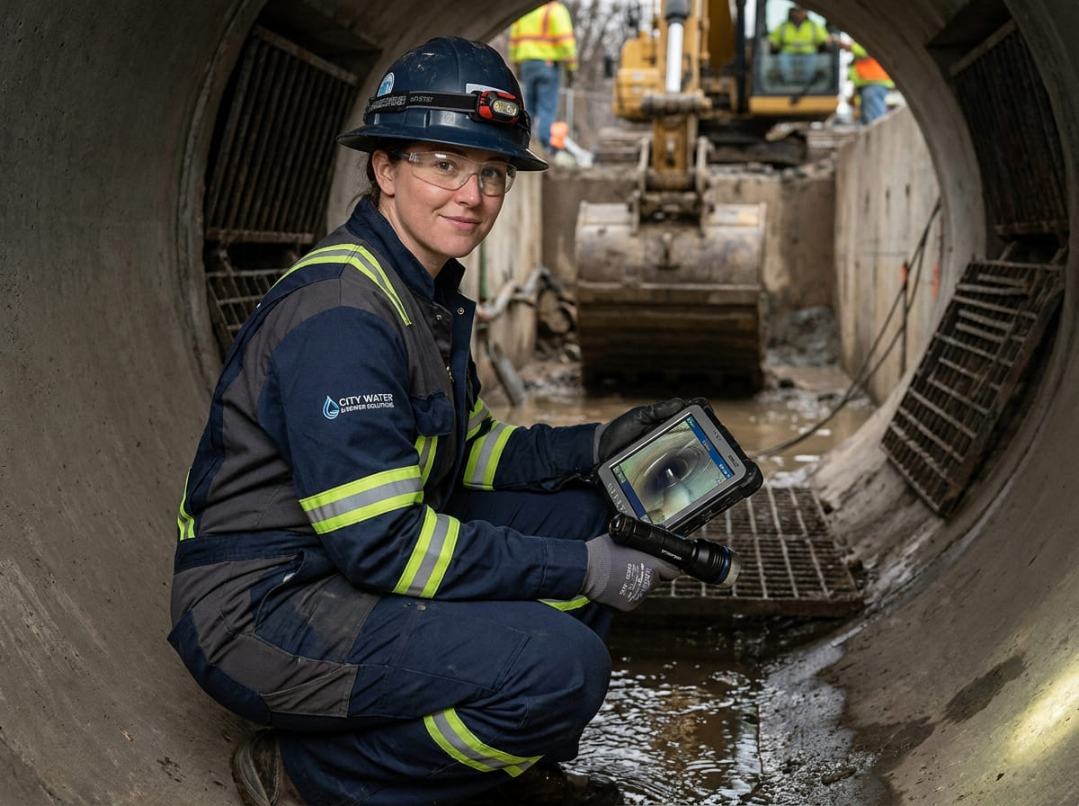 Sewer Line Inspection & Replacement in Danbury